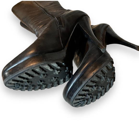 Guess Hearne Leather Stiletto Knee High Boot - Picture 3 of 4